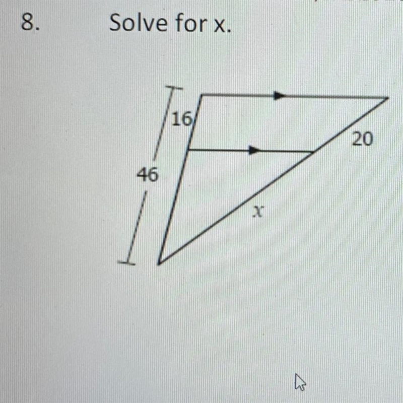 Solve for X. Please!!-example-1