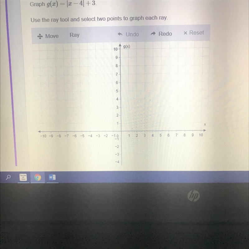 Graph g(x) = (x – 4 +3. Help pls --example-1