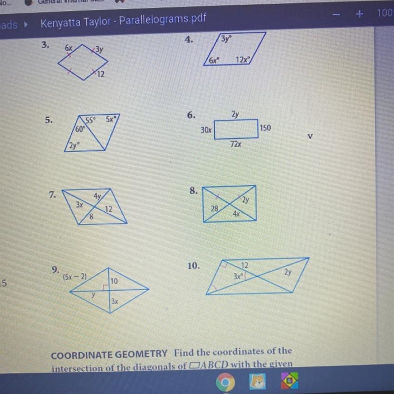 Find the value of each variable polygon Somebody help with these please before 11:50pm-example-1