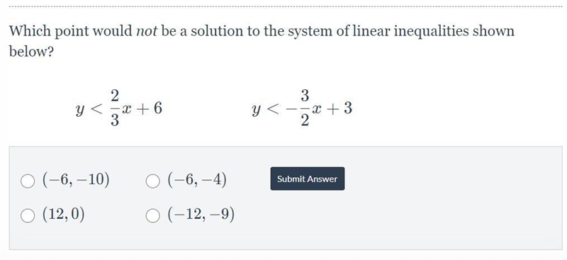 Please help I only have one try. I don't get it because when I plug in the pairs, all-example-1