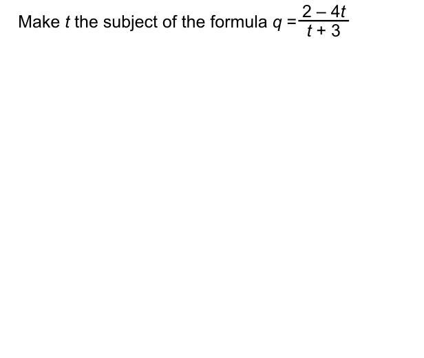 Make t the subject of the formula in the image-example-1