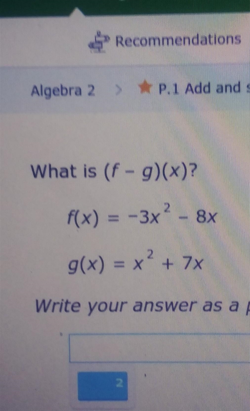 Write your answer as a polynomial or a rational fraction in simplest form ​-example-1