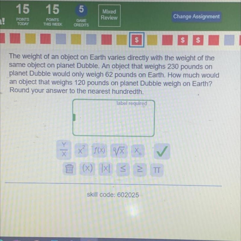 The Weight On Earth Compared To Some Rando Planet... pls help-example-1