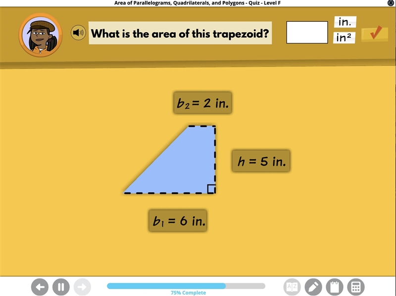 What is the area of this trapezoid-example-1