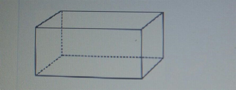 An image of a rectangular prism is shown below. Part A: A cross section of the prism-example-1