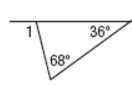 Find the measure of angle 1.-example-1