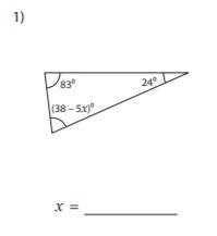 Find the x please!!!!-example-1