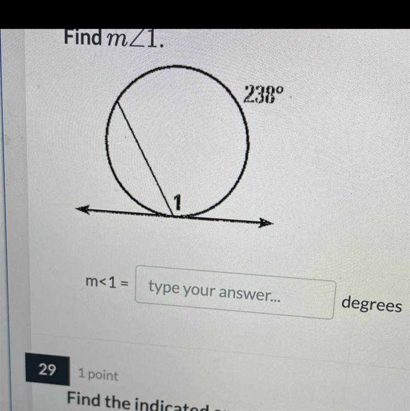 Find the measure of 1-example-1