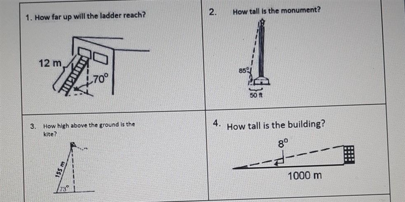 Can someone please answer these four questions for me? Please and thank you​-example-1