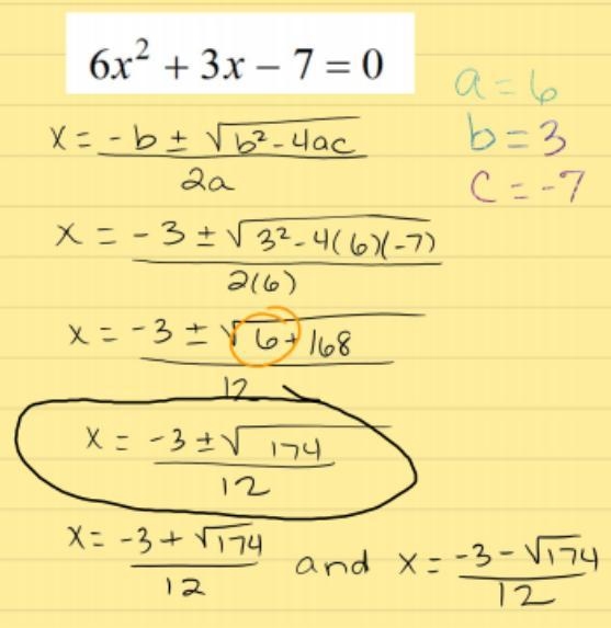 Describe the error in the work below.-example-1