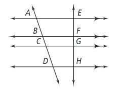 Which proportion is not true? A) BC/CD=FG/GH B) AC/CD=EG/GH C) BD/FH =AD/EH D) AB-example-1