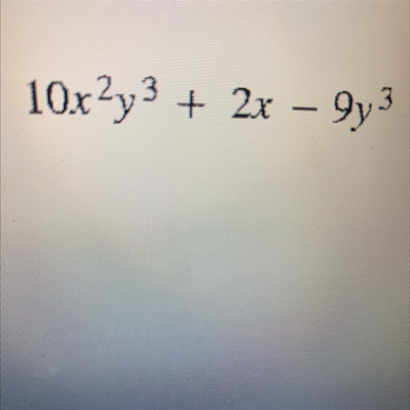 What type of polynomial is this-example-1