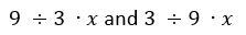 Which two expressions are equivalent?-example-1