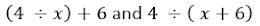 Which two expressions are equivalent?-example-2