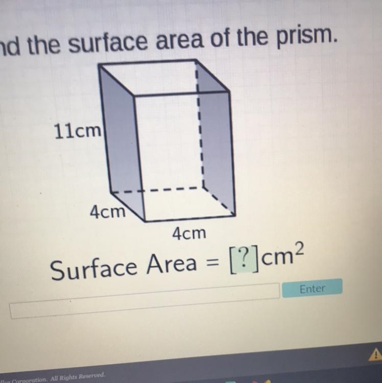 Help Please Math!!! Find The Surface Area Of The Prism-example-1