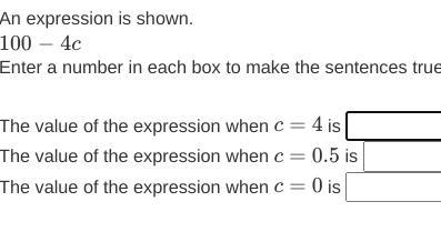 A. c=4? B. c=0.5? C. c=0?-example-1