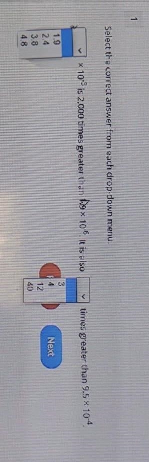 HELP ASAPPP ! select the correct answer from each drop-down menu.​-example-1