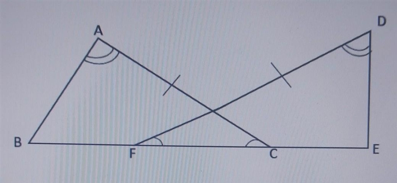 What criterion statement accurately proves that triangle ABC is congruent to triangle-example-1