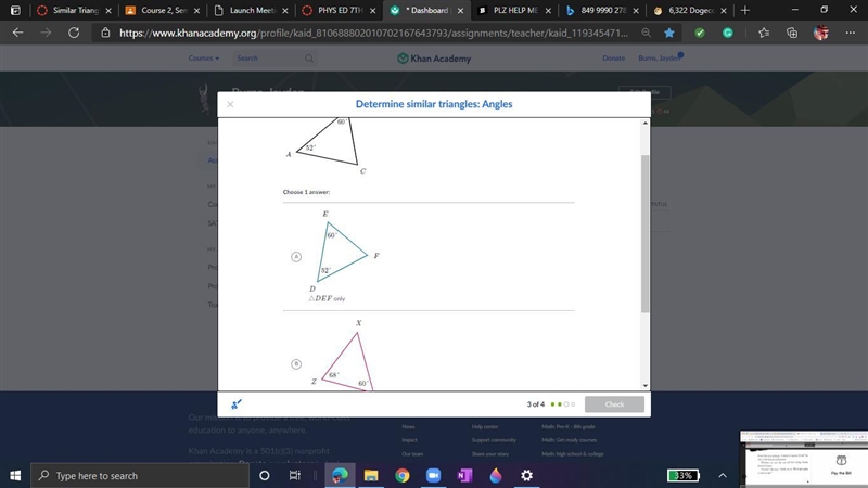 PLZ HELP ME :( you can pick both neither of one of the triangles-example-1