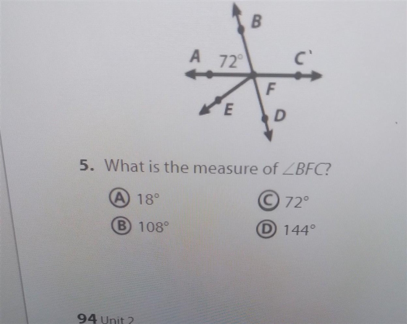 What is the measure of BFC, ​-example-1