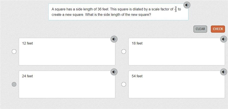 A square has a side length of 36 feet. This square is dilated by a scale factor of-example-1