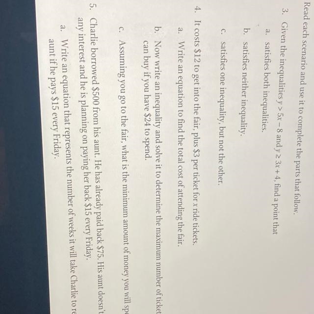 Can anyone help me with number 3 please-example-1