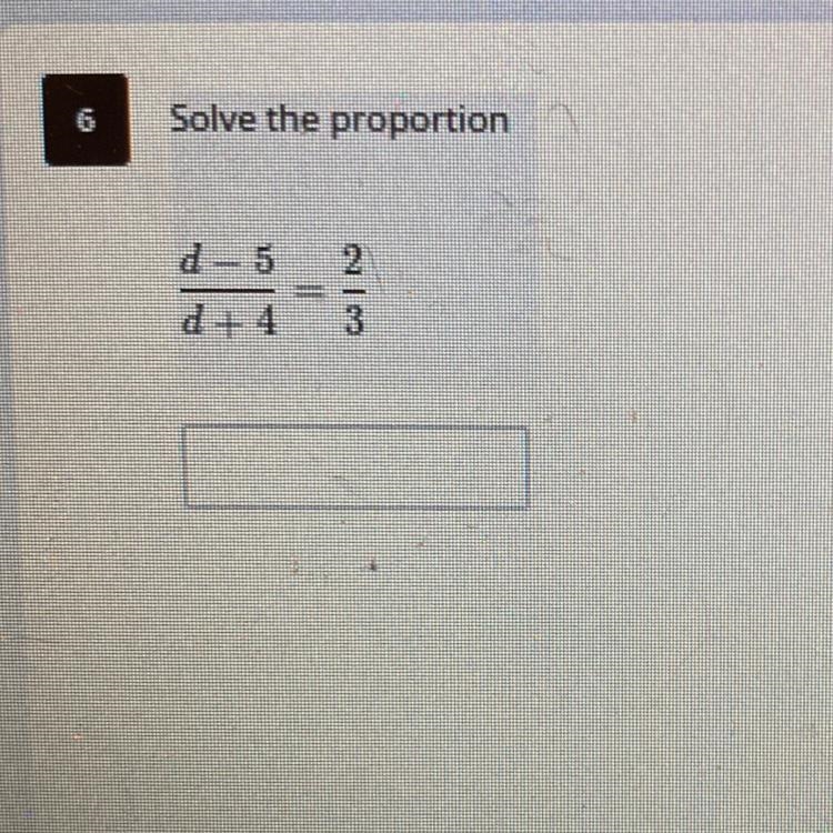 Solve the proportion (someone pls help)-example-1