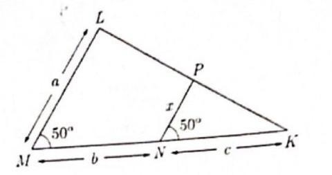 In the given figure find the value of x.​-example-1