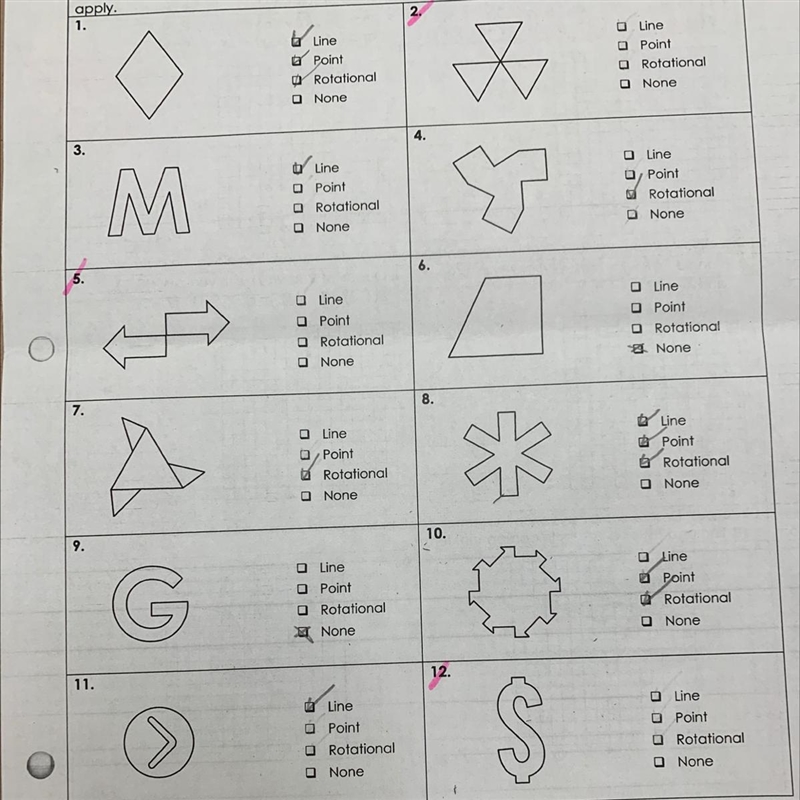 I only need help with 2,5, and 12-example-1