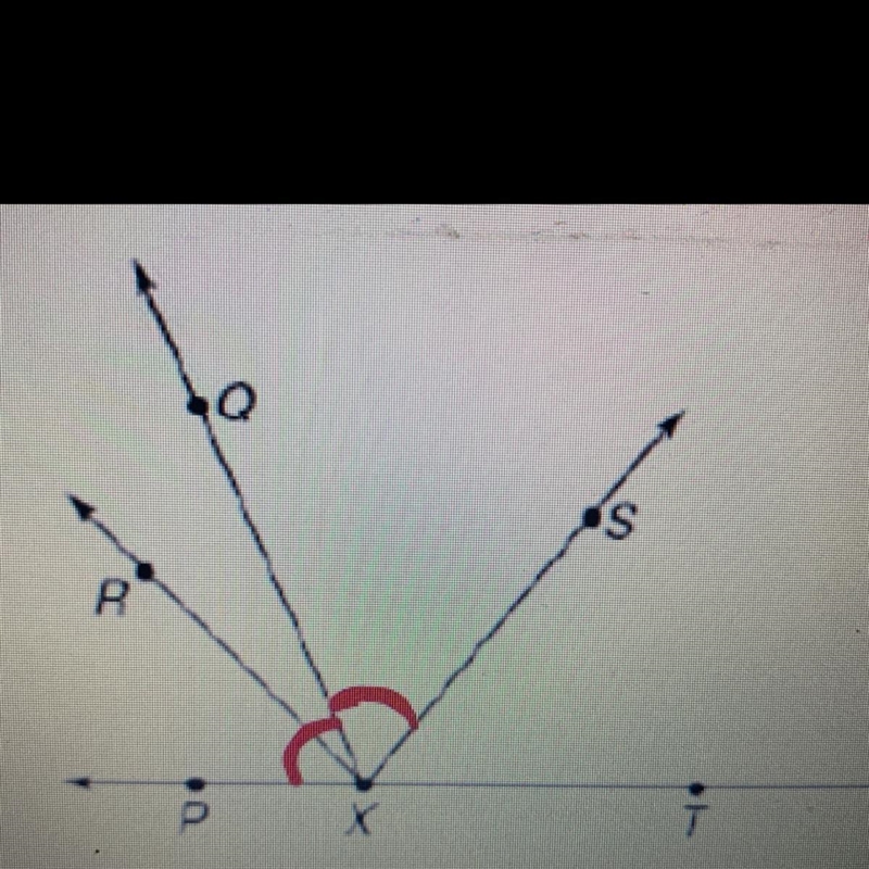 In the figure, RXQ= 8x-1 RXS= 5x+28 QXS= 3x+5 find RXS-example-1