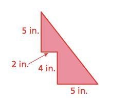 Find the area of the figure.-example-1