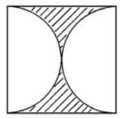 The perimeter of the square is 64 inches. What is the perimeter of the shaded region-example-1