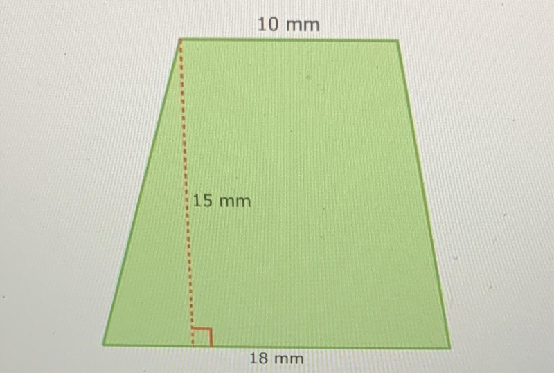 I need help please What is the area? ____ Square millimeters-example-1