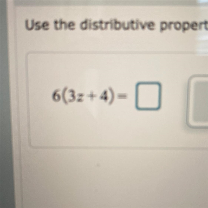 Use the distributive property to clear parentheses-example-1