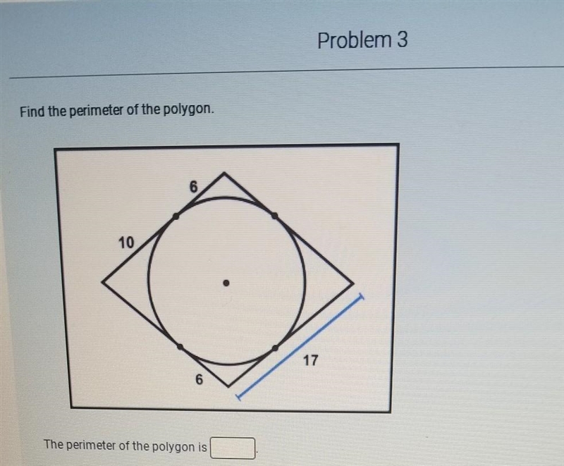 Find the perimeter of the polygon​-example-1