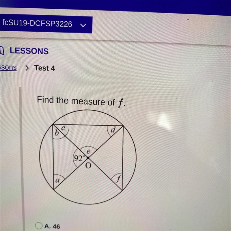 Find the measure of f.-example-1