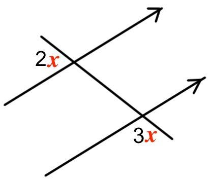 Work out the value of x.-example-1