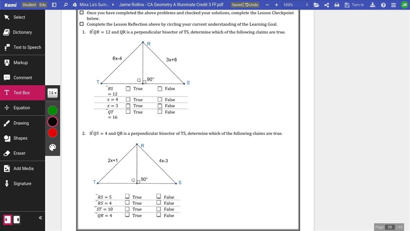 - CA Geometry A Illuminate-example-1