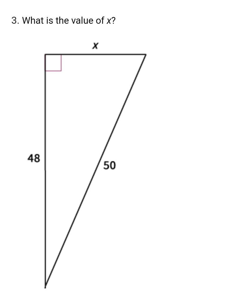 What is the value of x a) 69 b) 35 c) 14 d) 26​-example-1