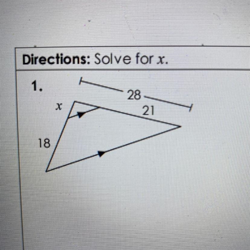 Directions: Solve for x.-example-1