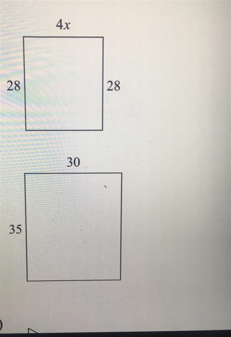 Solve for x. The polygons are similar. Can someone help?-example-1