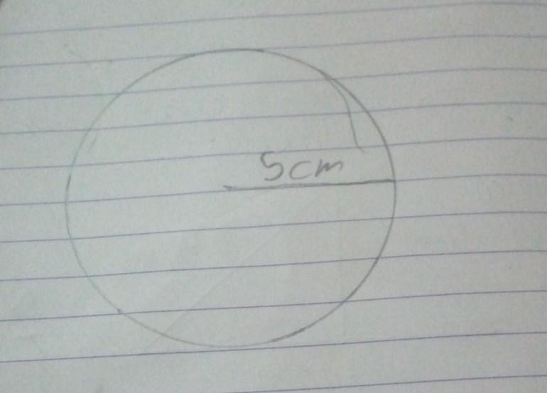 Find the area and perimeter of a circle​-example-1