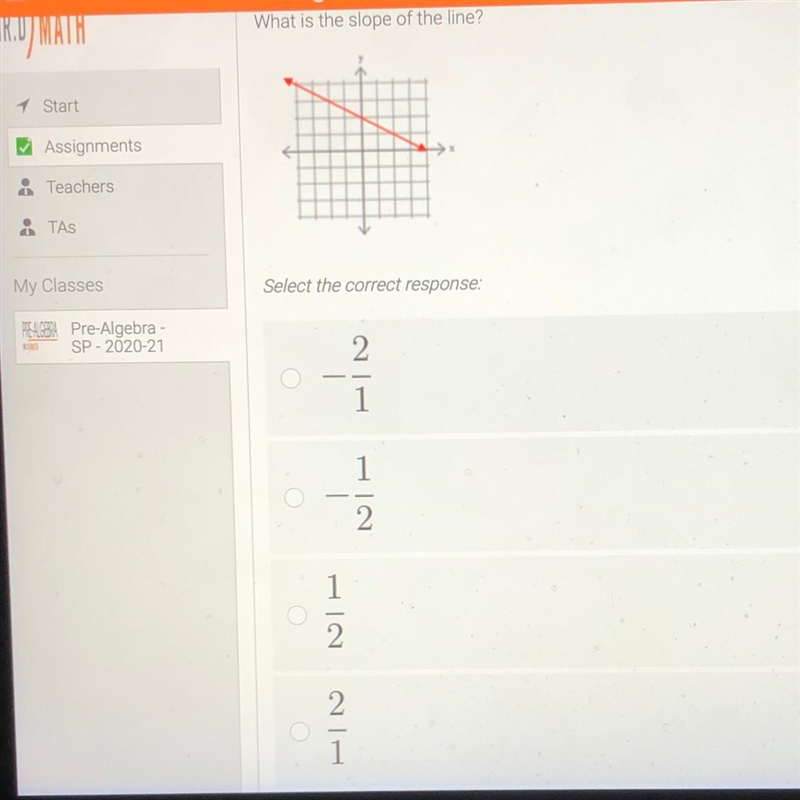 What is the slope of this line? Please awnser-example-1