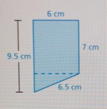 Find the perimeter and the area of the figure. ​-example-1