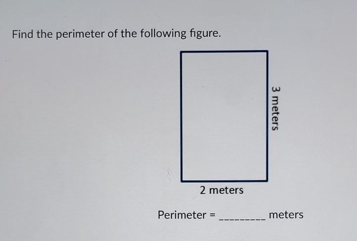 Find the perimeter of the following figure. ​-example-1