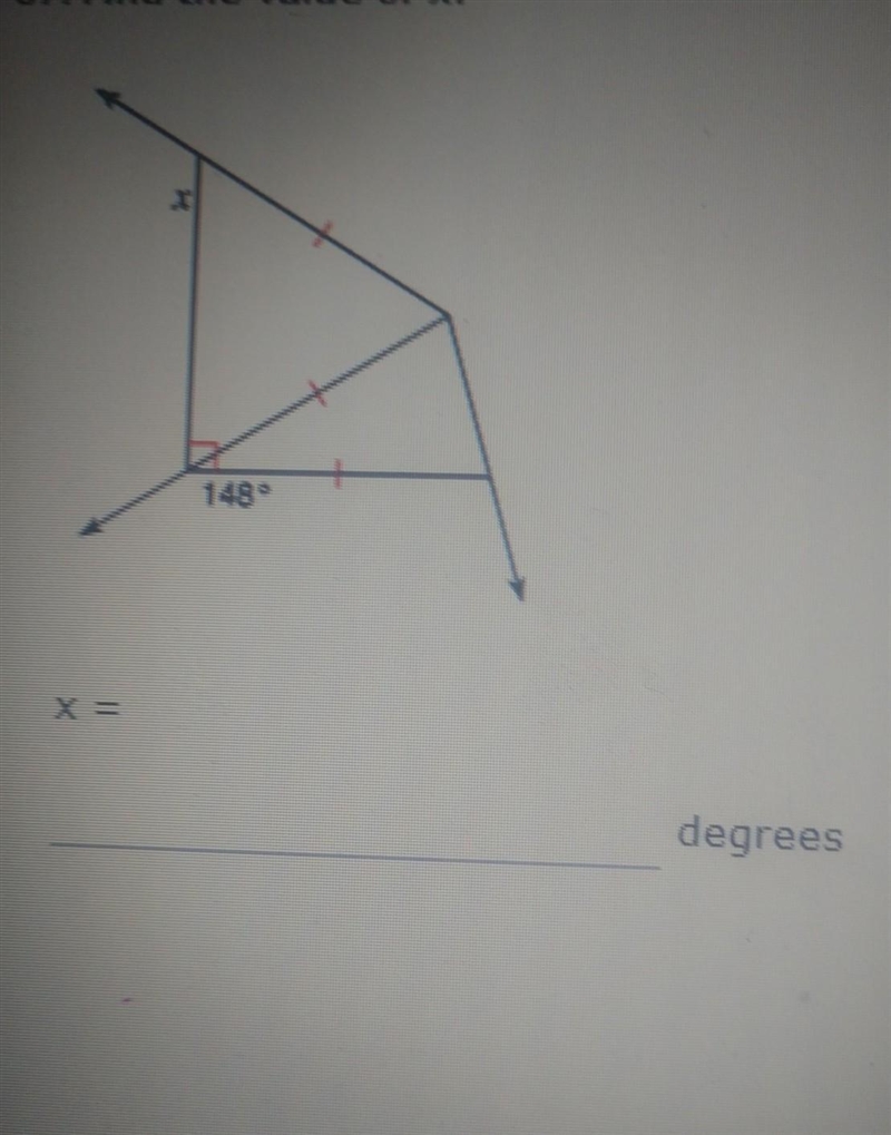 Find the value of x please help!!​-example-1