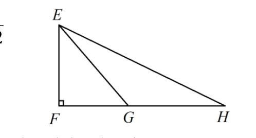 Find x in the right triangle (not drawn to scale):-example-1