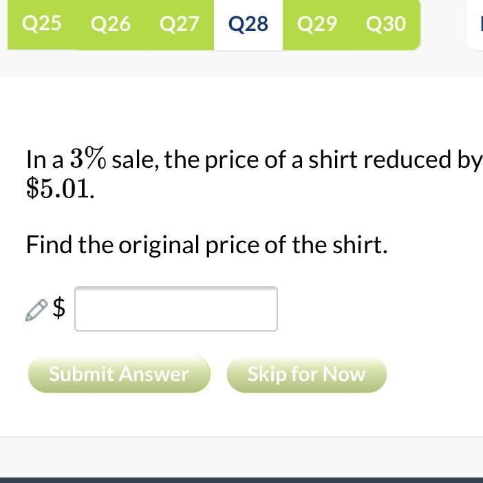 Find a value before a percentage was taken. (Picture)-example-1