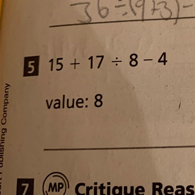 Please help me quick!! Use parentheses to rewrite the numerical expression to have-example-1