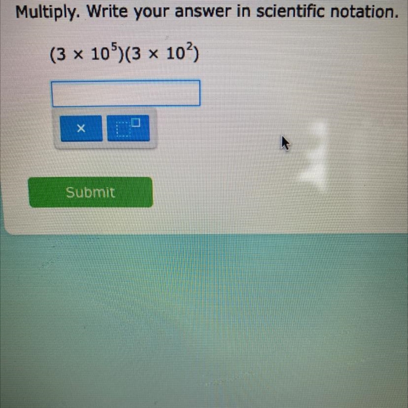 Multiply. Write your answer in scientific notation-example-1